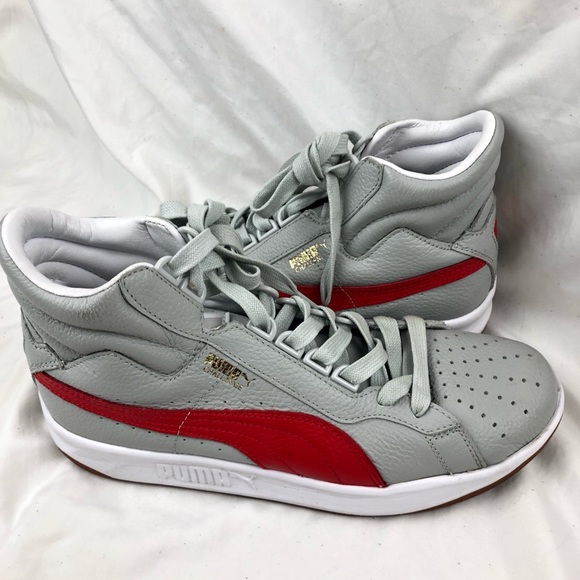 PUMA Mens Challenge Athletic Shoe Gray Sneaker High Top Size 8.5 - Picture 4 of 14